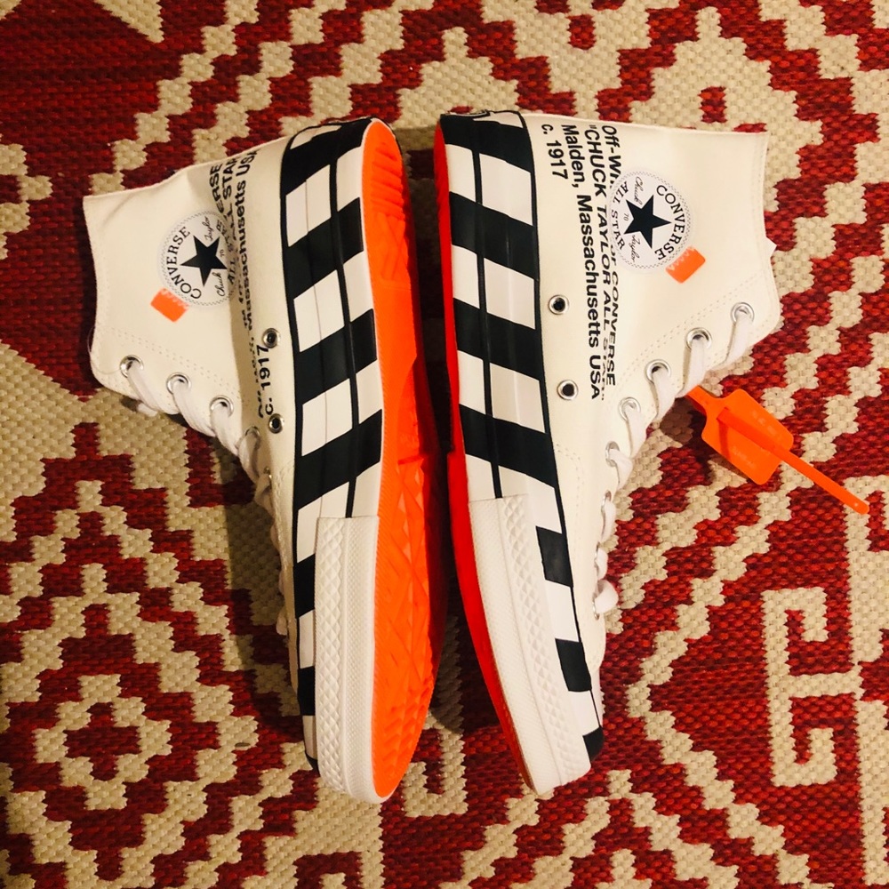 Limited Edition Converse x Off - White